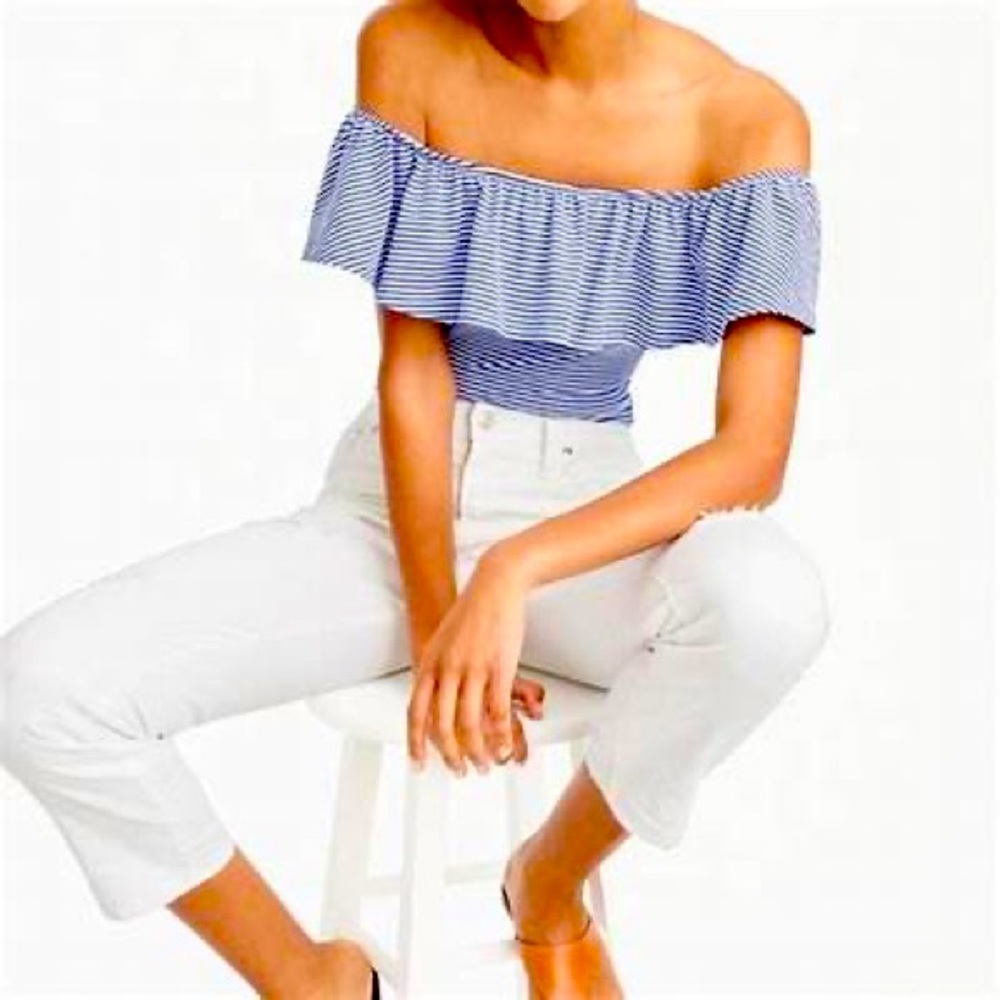 J. Crew off the shoulder bodysuit. Medium.